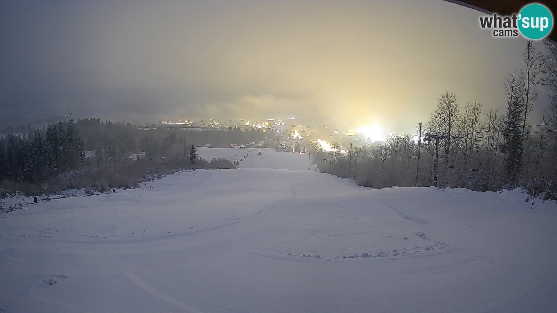 Webcam Bohinjska Bistrica – Vista live dalla stazione sciistica Kozji Hrbet