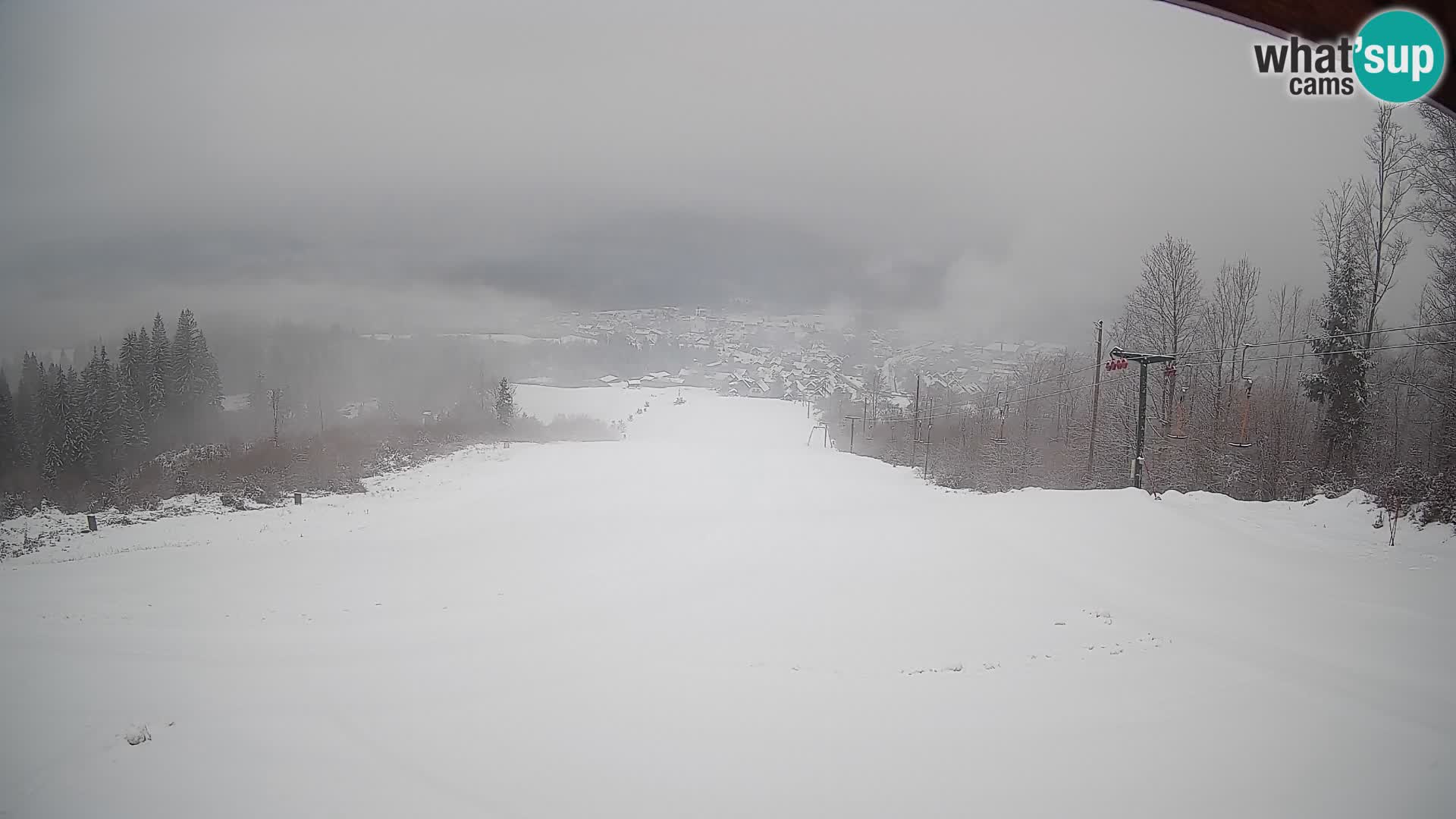 Cámara en vivo Bohinjska Bistrica – Vista en directo desde la estación de esquí Kozji Hrbet