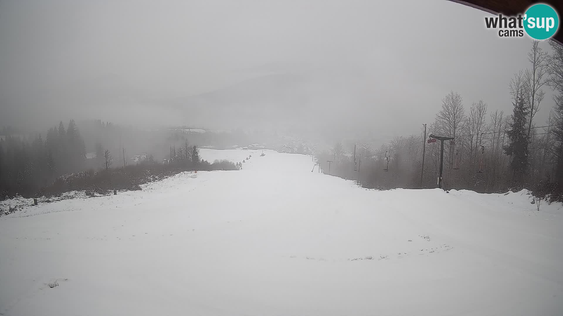 Webcam Bohinjska Bistrica – Live View from Kozji Hrbet Ski Station