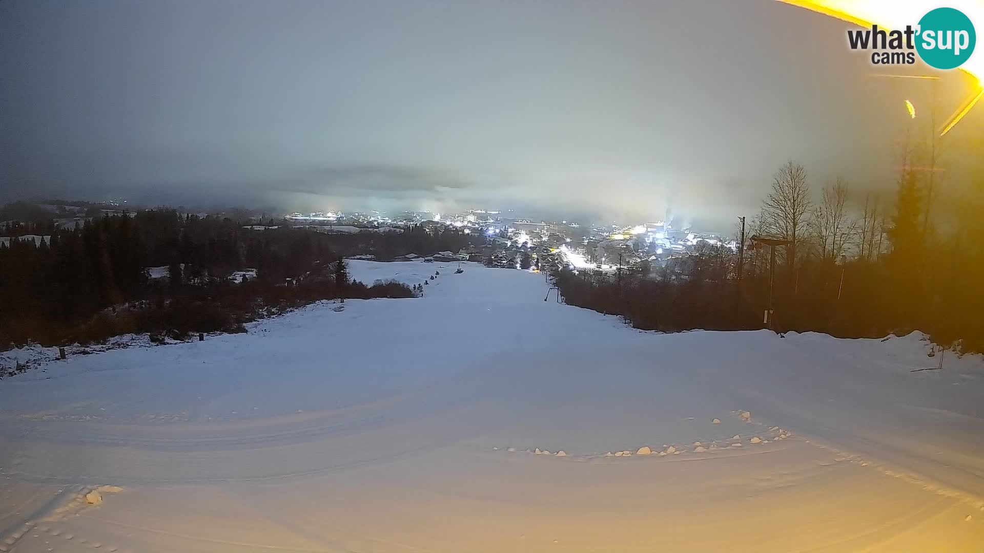 Webcam Bohinjska Bistrica – Live View from Kozji Hrbet Ski Station