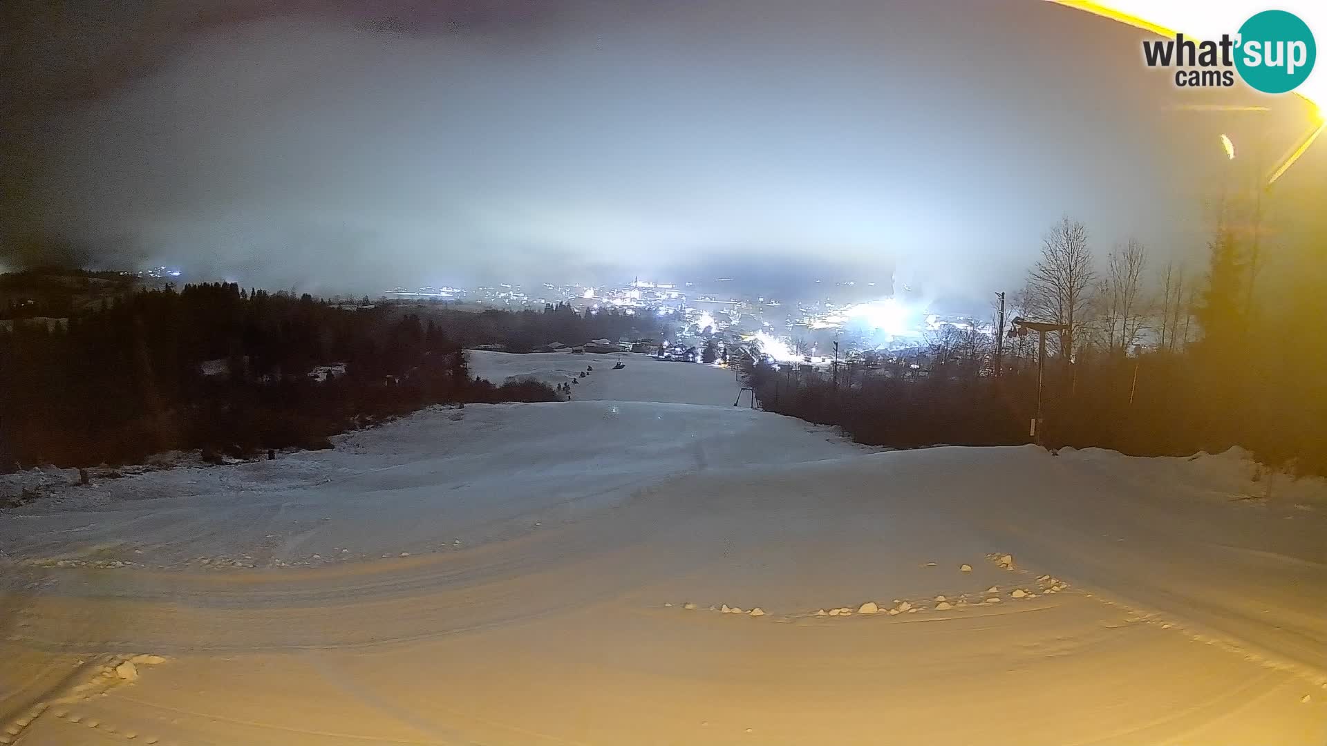 Webcam Bohinjska Bistrica – Vista live dalla stazione sciistica Kozji Hrbet