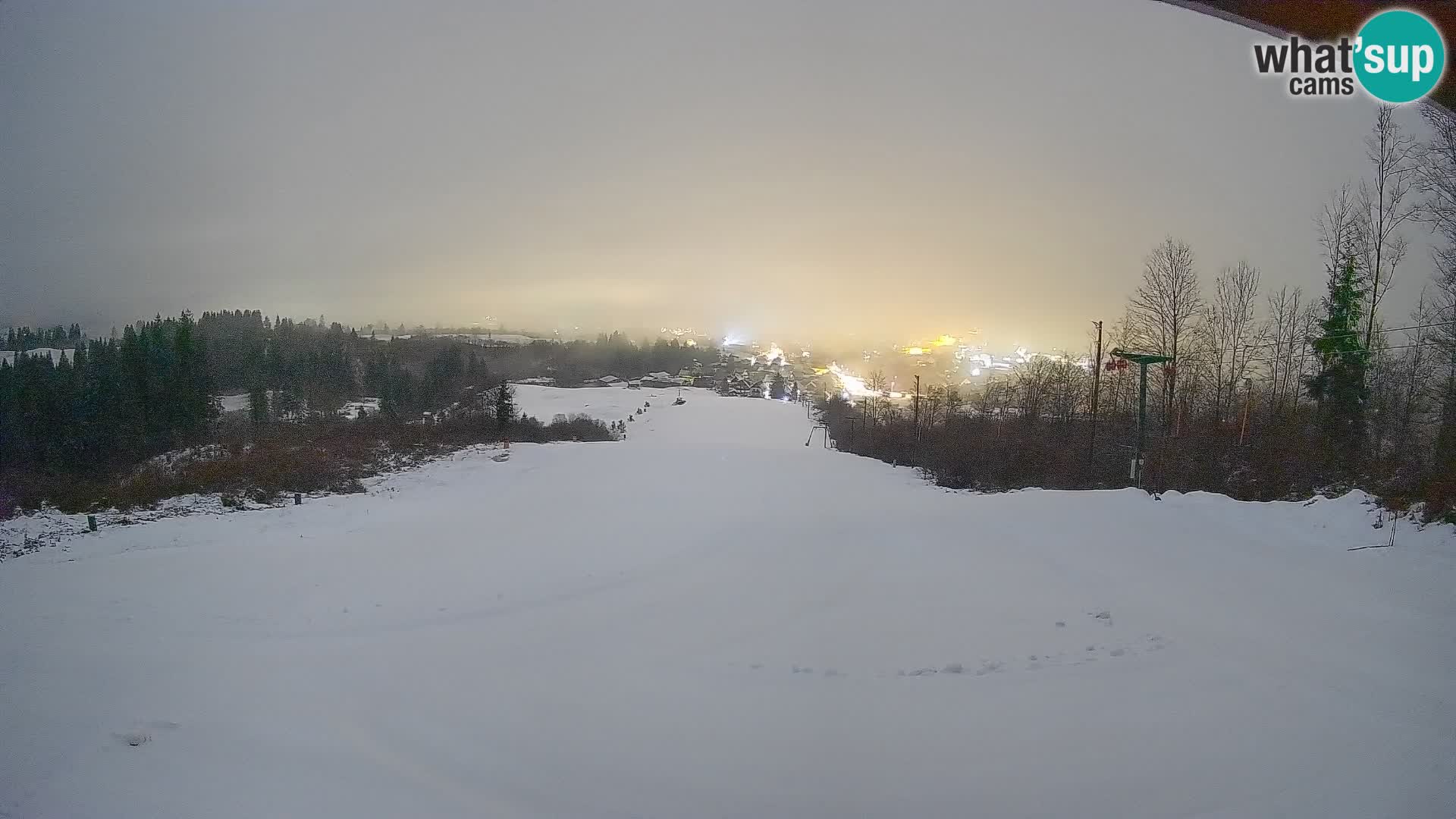 Webcam Bohinjska Bistrica – Vista live dalla stazione sciistica Kozji Hrbet