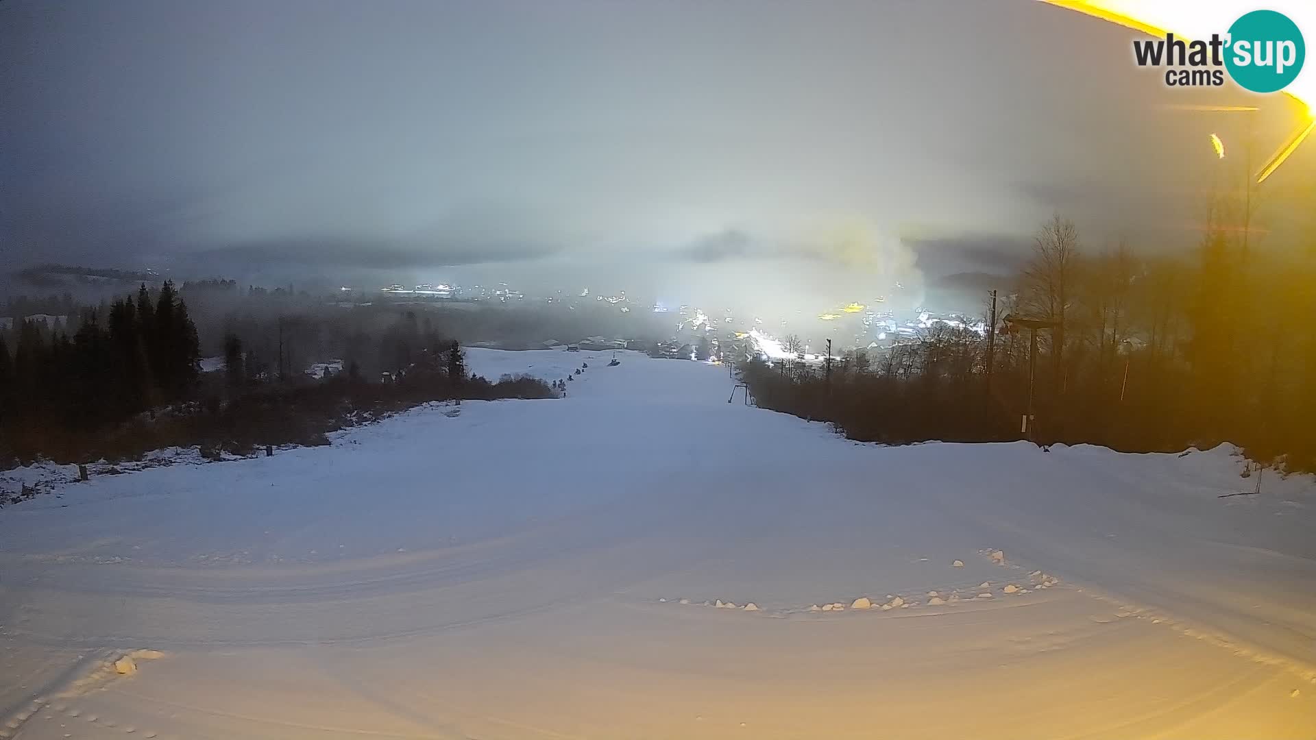 Cámara en vivo Bohinjska Bistrica – Vista en directo desde la estación de esquí Kozji Hrbet