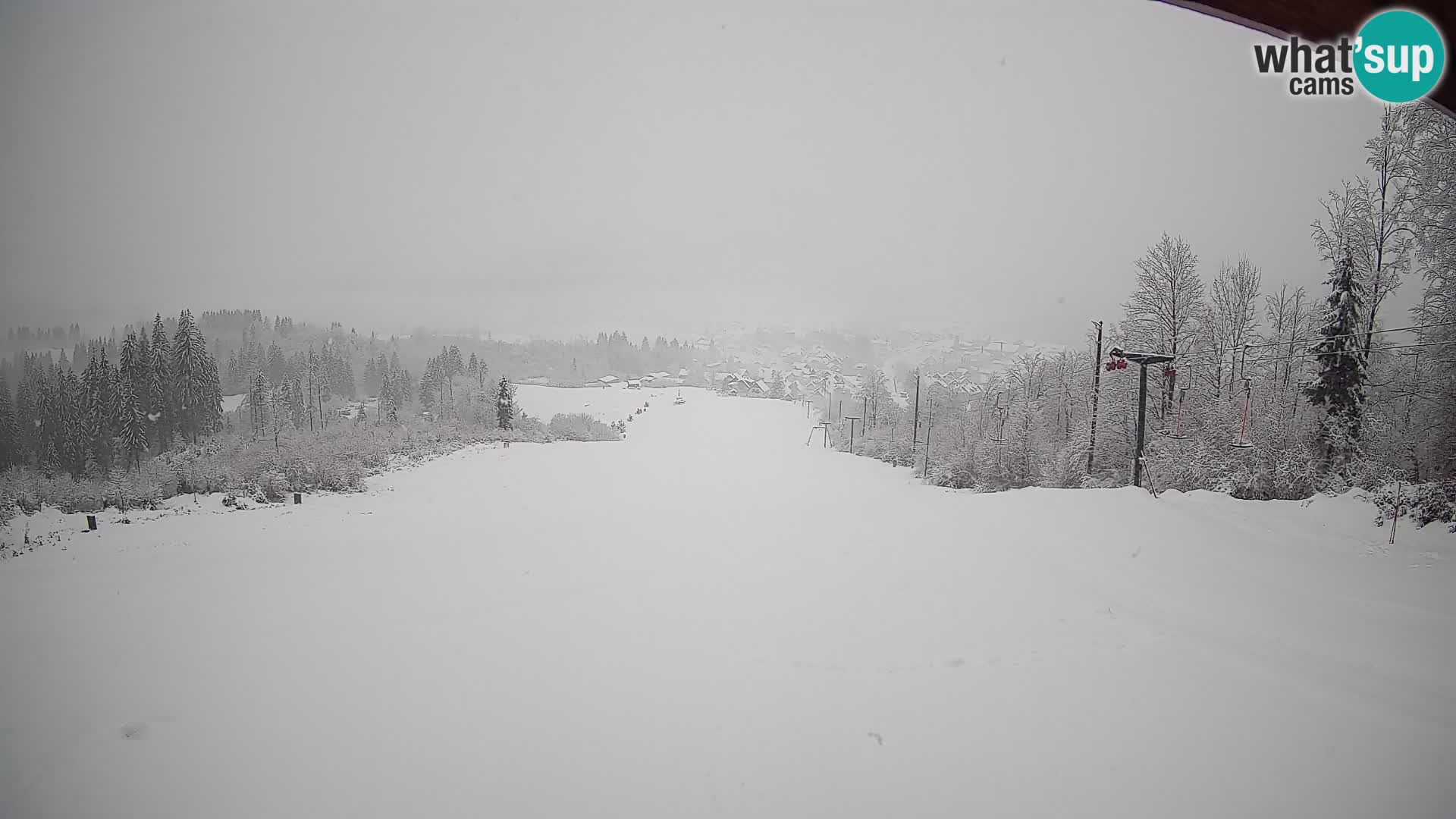 Webcam Bohinjska Bistrica – Vista live dalla stazione sciistica Kozji Hrbet