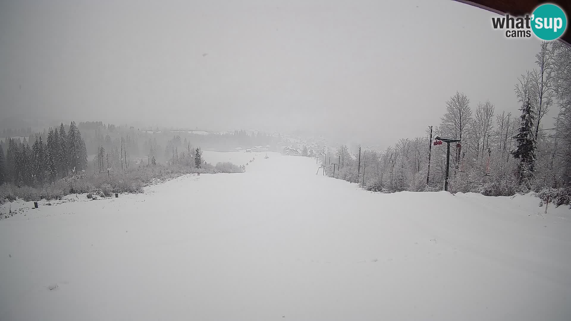 Webcam Bohinjska Bistrica – Vista live dalla stazione sciistica Kozji Hrbet