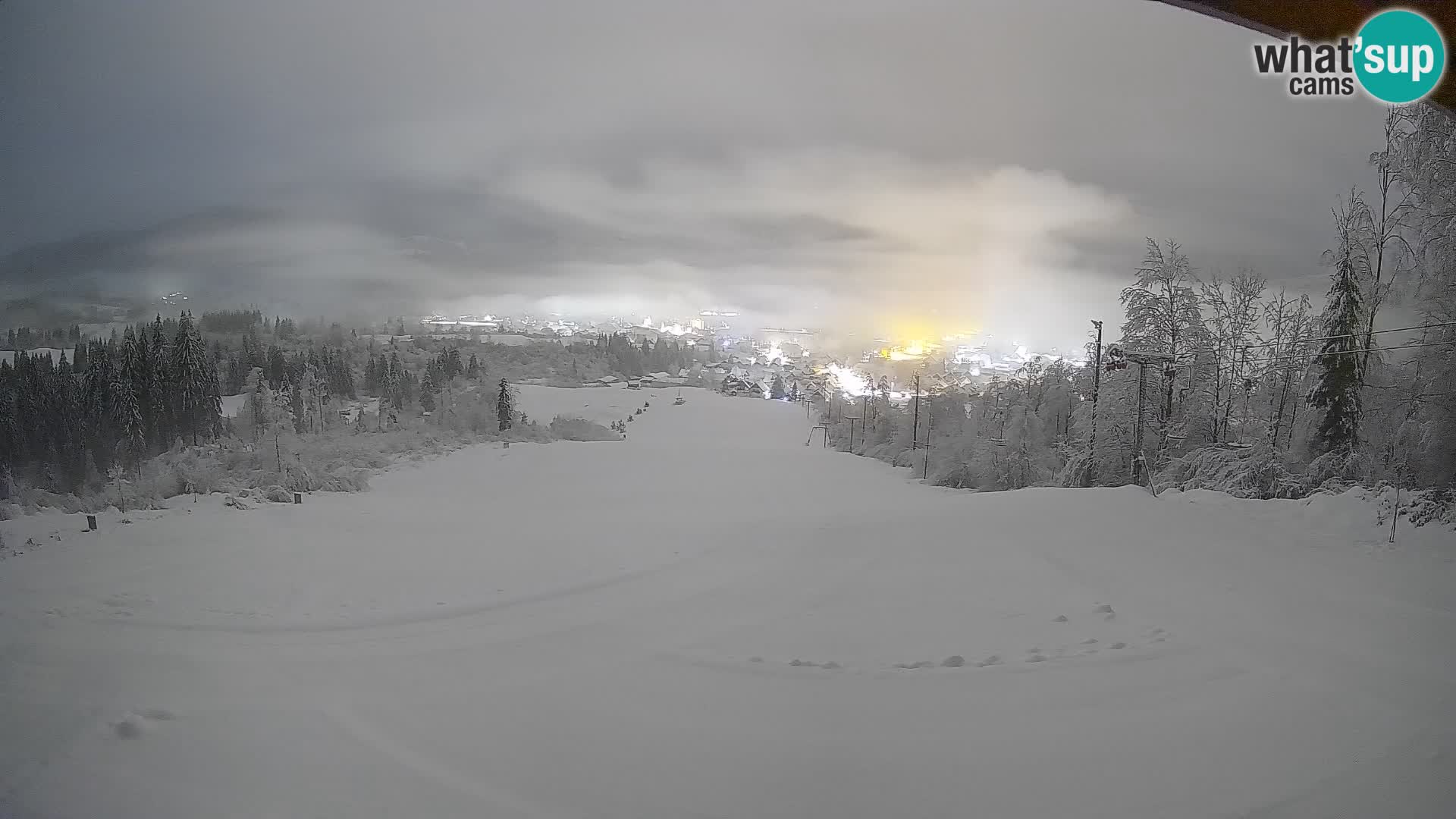 Cámara en vivo Bohinjska Bistrica – Vista en directo desde la estación de esquí Kozji Hrbet