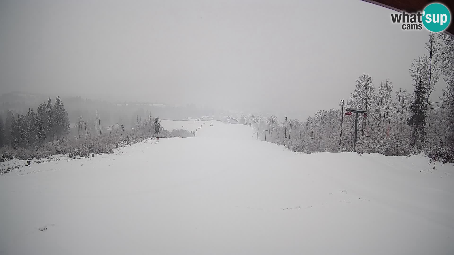 Webcam Bohinjska Bistrica – Live View from Kozji Hrbet Ski Station