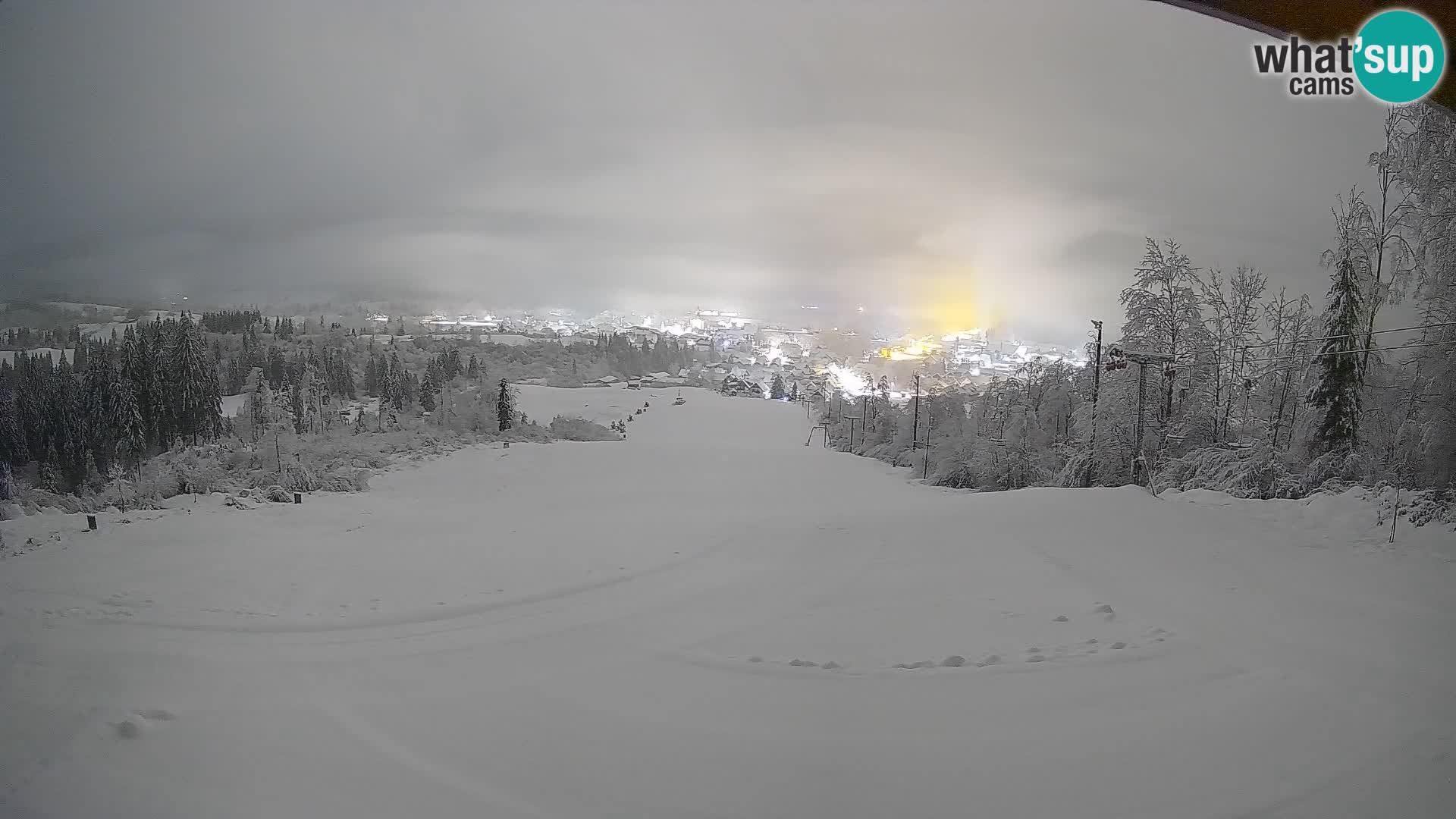 Webcam Bohinjska Bistrica – Vista live dalla stazione sciistica Kozji Hrbet