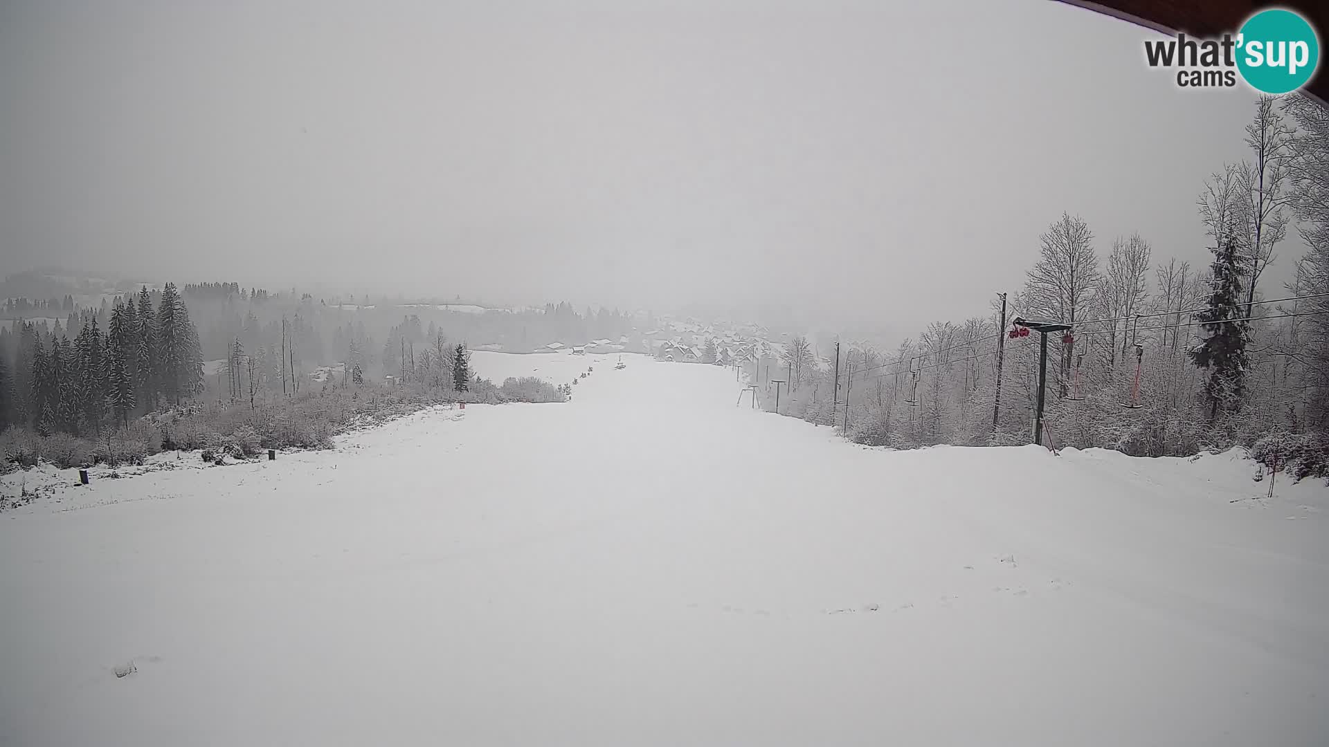 Cámara en vivo Bohinjska Bistrica – Vista en directo desde la estación de esquí Kozji Hrbet