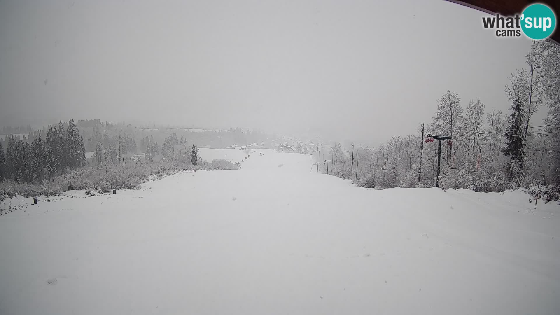 Cámara en vivo Bohinjska Bistrica – Vista en directo desde la estación de esquí Kozji Hrbet