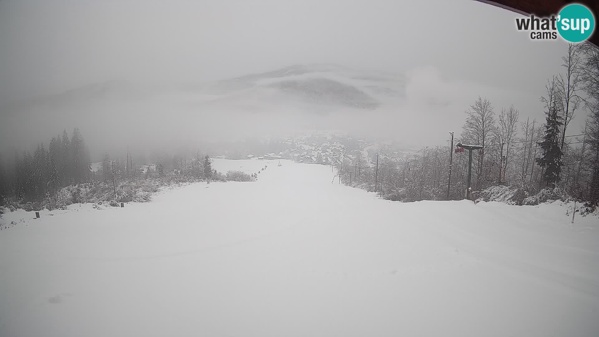 Webcam Bohinjska Bistrica – Live View from Kozji Hrbet Ski Station