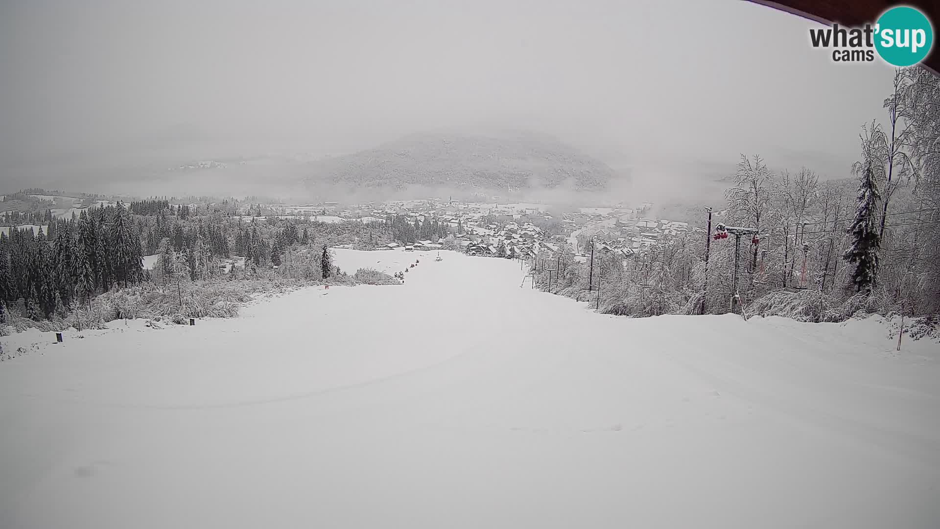 Cámara en vivo Bohinjska Bistrica – Vista en directo desde la estación de esquí Kozji Hrbet