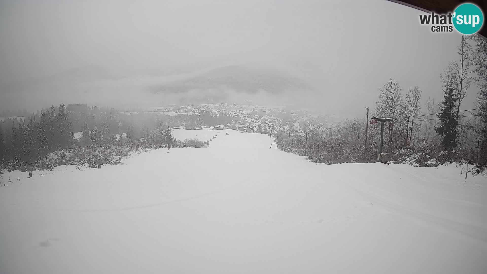 Cámara en vivo Bohinjska Bistrica – Vista en directo desde la estación de esquí Kozji Hrbet