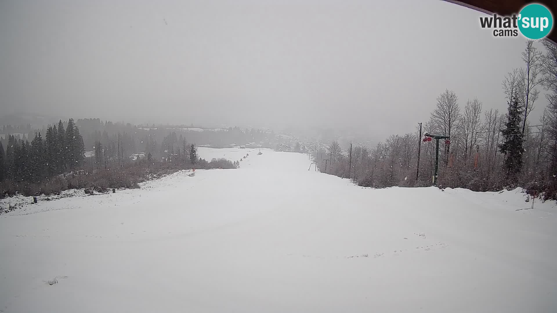 Webcam Bohinjska Bistrica – Live View from Kozji Hrbet Ski Station