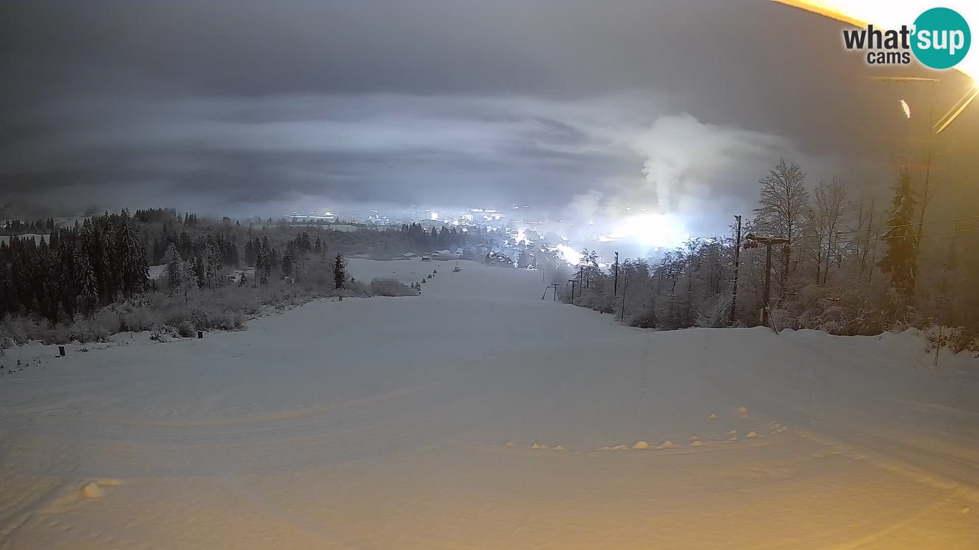 Webcam Bohinjska Bistrica – Vista live dalla stazione sciistica Kozji Hrbet