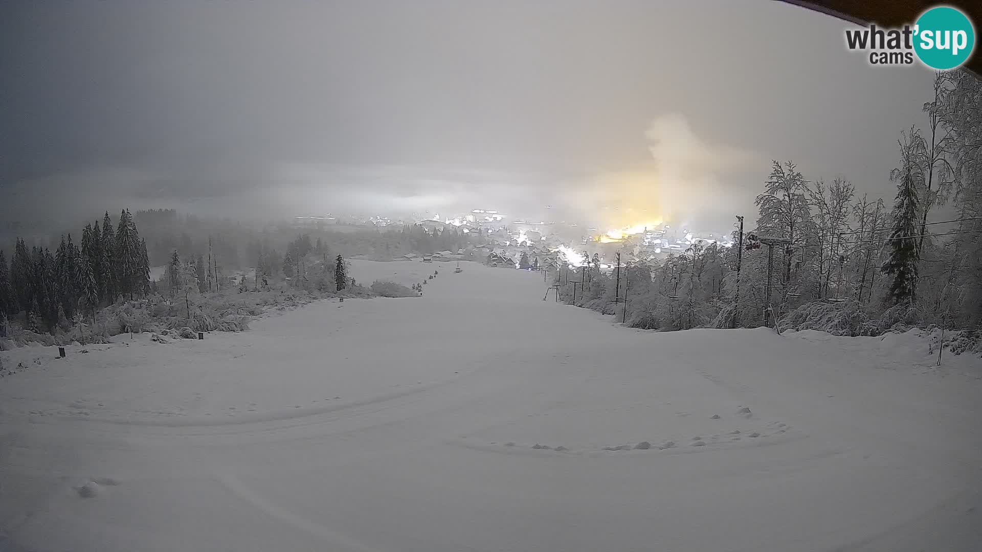 Cámara en vivo Bohinjska Bistrica – Vista en directo desde la estación de esquí Kozji Hrbet