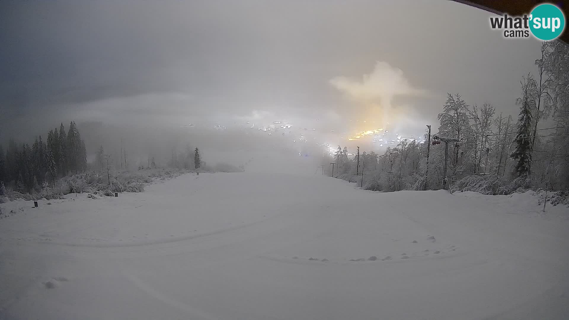 Webcam Bohinjska Bistrica – Vista live dalla stazione sciistica Kozji Hrbet