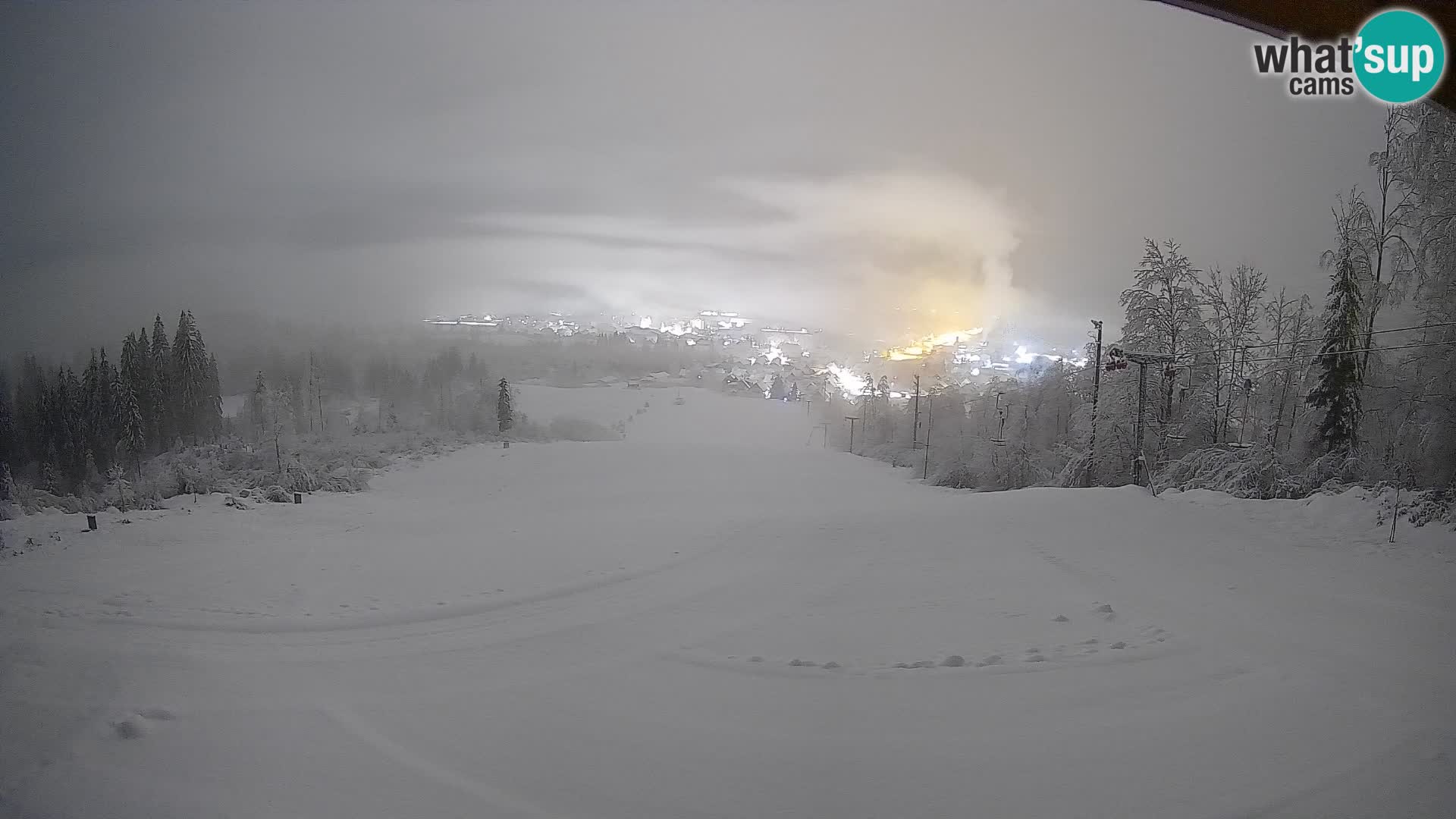 Webcam Bohinjska Bistrica – Vista live dalla stazione sciistica Kozji Hrbet