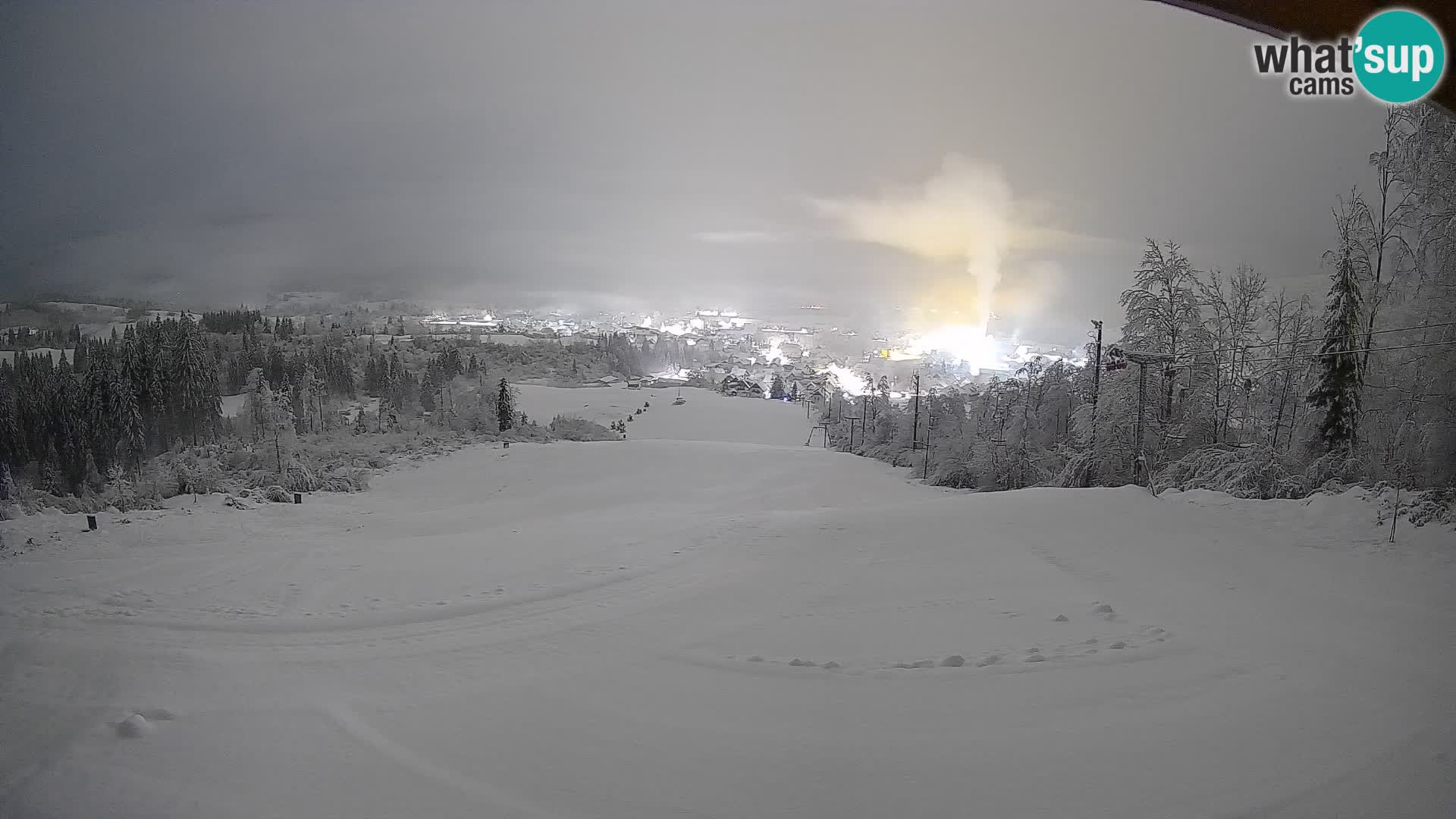 Cámara en vivo Bohinjska Bistrica – Vista en directo desde la estación de esquí Kozji Hrbet