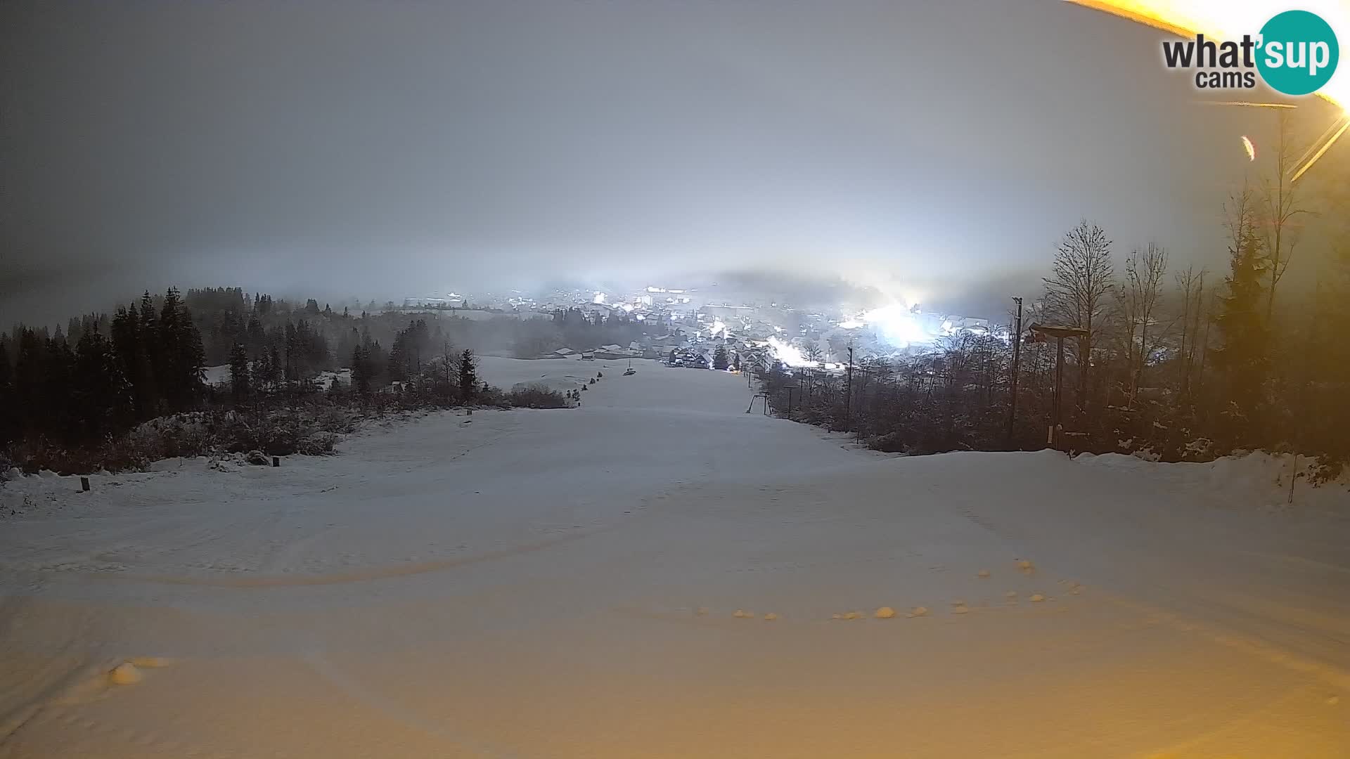 Webcam Bohinjska Bistrica – Live View from Kozji Hrbet Ski Station
