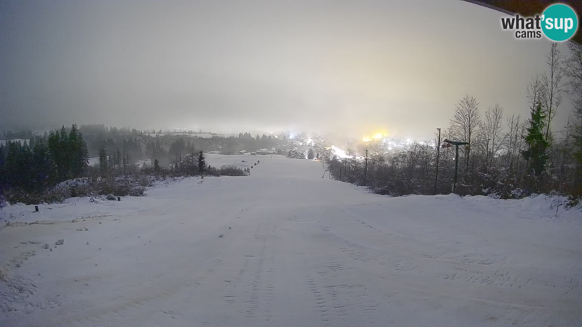 Webcam Bohinjska Bistrica – Live View from Kozji Hrbet Ski Station