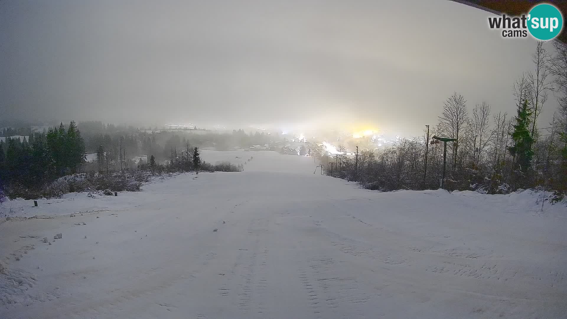 Webcam Bohinjska Bistrica – Live View from Kozji Hrbet Ski Station