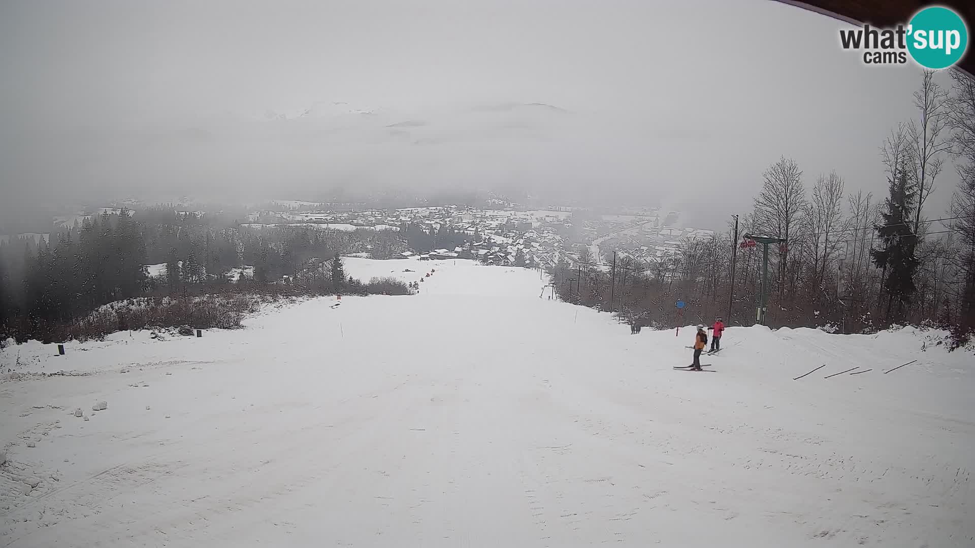 Webcam Bohinjska Bistrica – Live View from Kozji Hrbet Ski Station