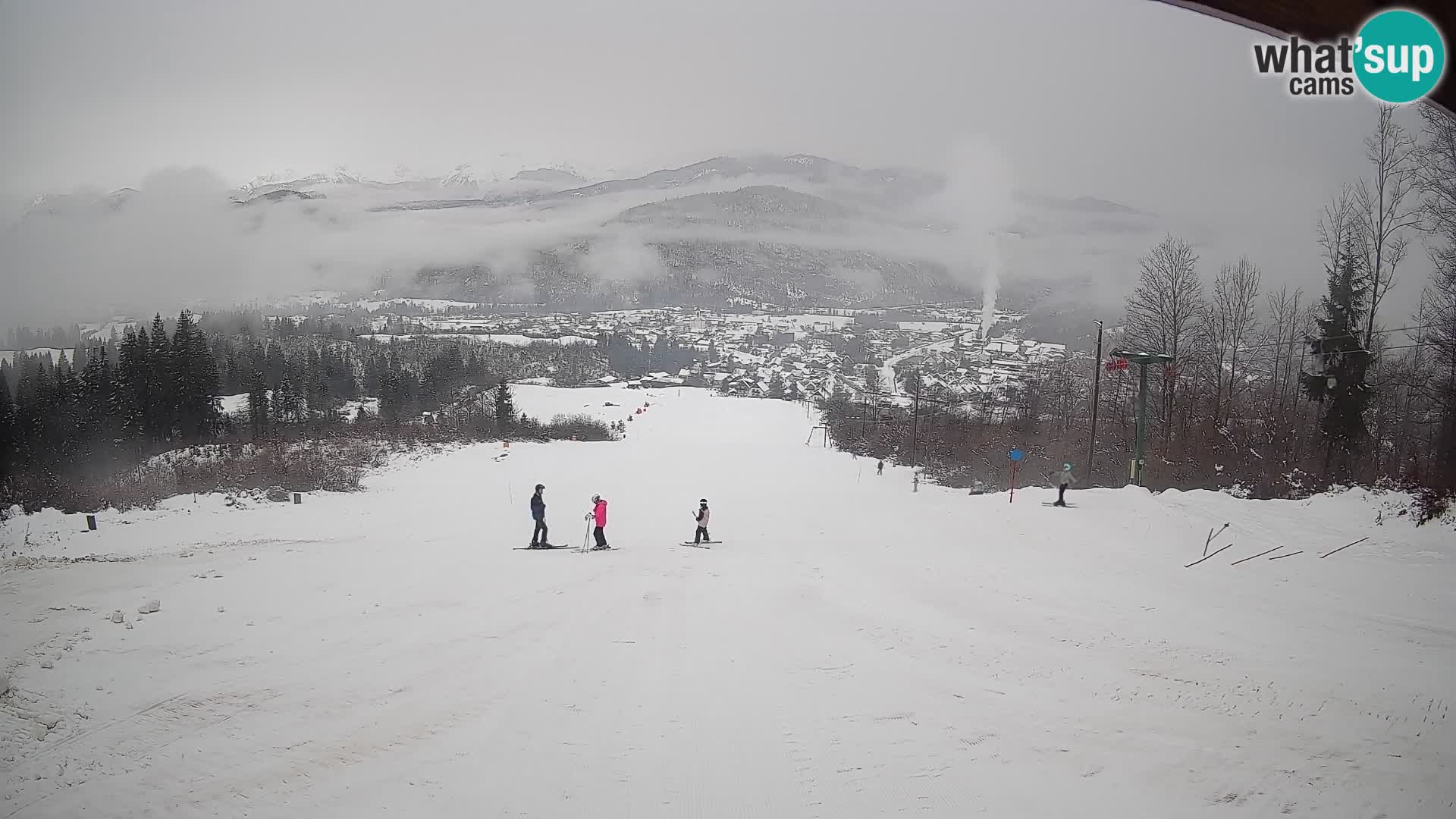 Webcam Bohinjska Bistrica – Live View from Kozji Hrbet Ski Station