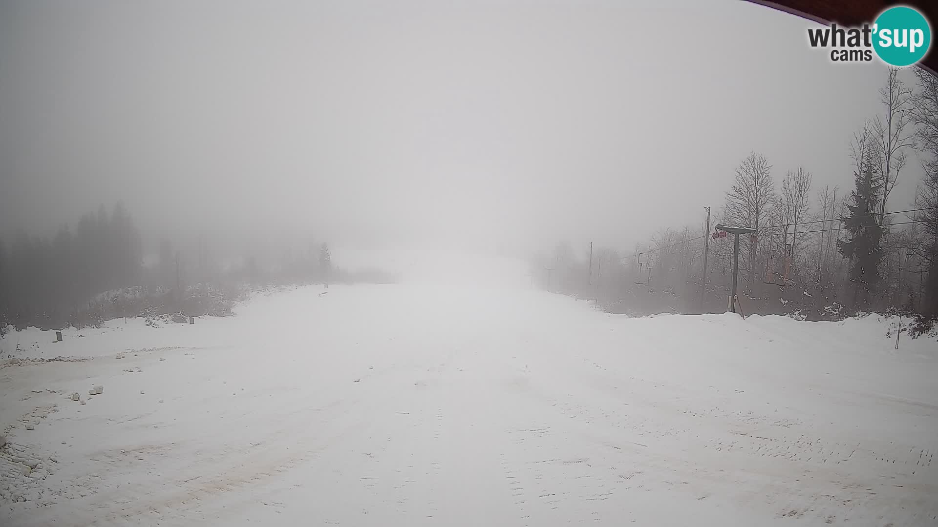 Spletna kamera Bohinjska Bistrica – Pogled v živo s smučišča Kozji Hrbet