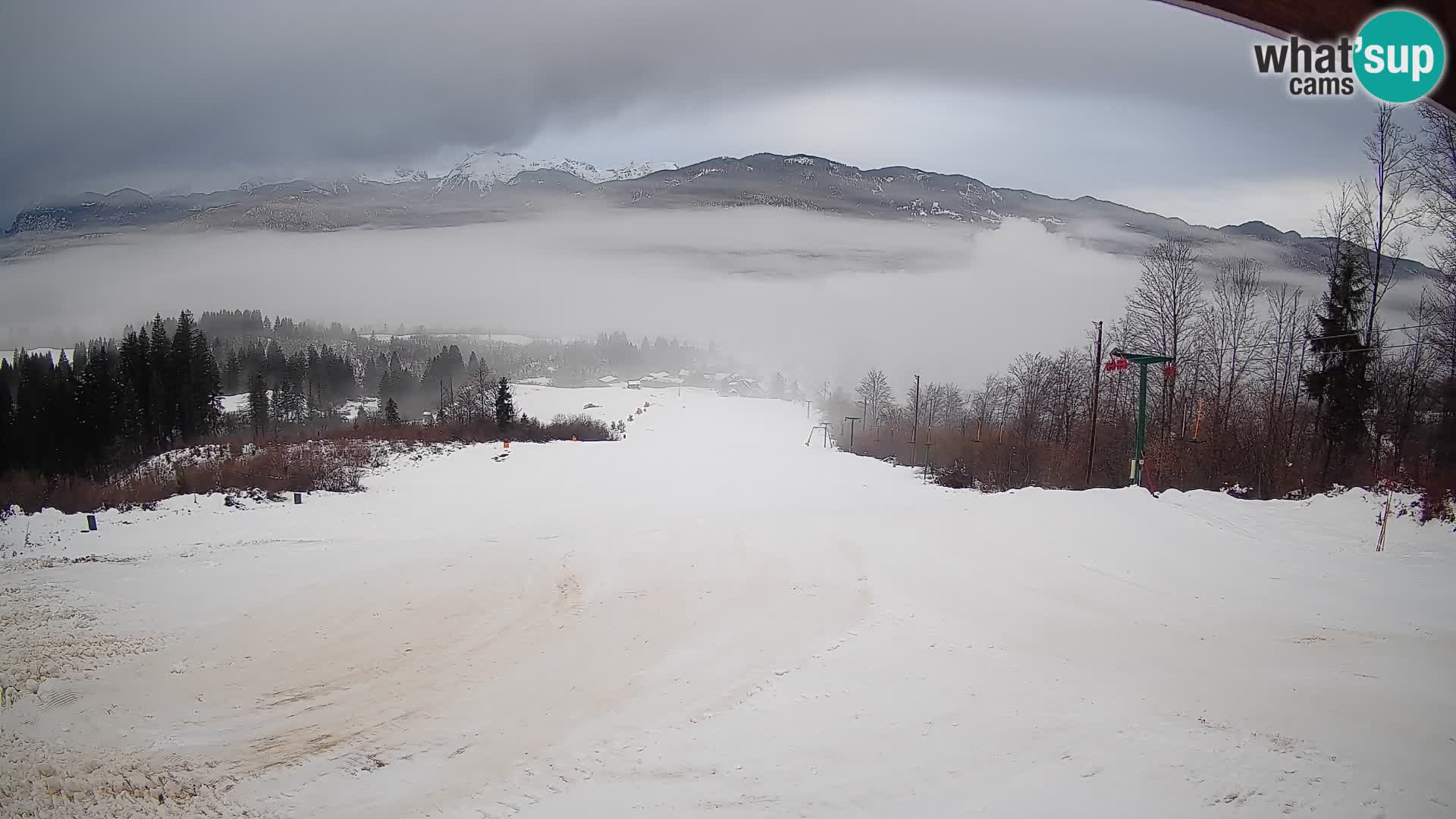 Webcam Bohinjska Bistrica – Vue en direct depuis la station de ski Kozji Hrbet