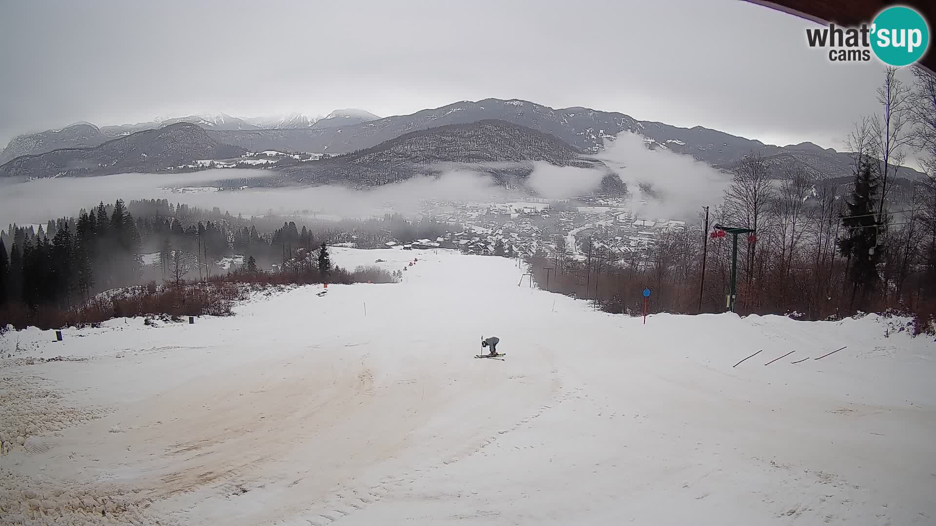 Webcam Bohinjska Bistrica – Live View from Kozji Hrbet Ski Station