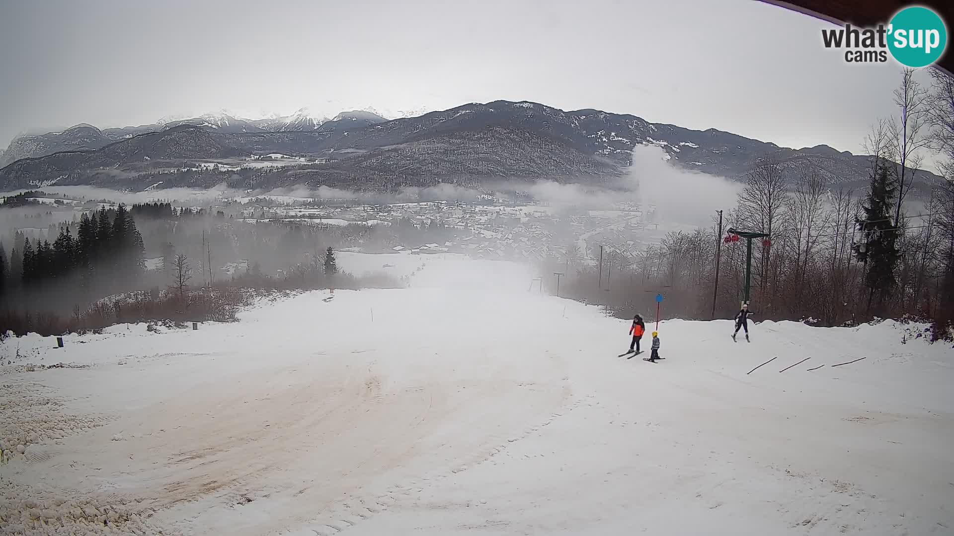 Webcam Bohinjska Bistrica – Vista live dalla stazione sciistica Kozji Hrbet