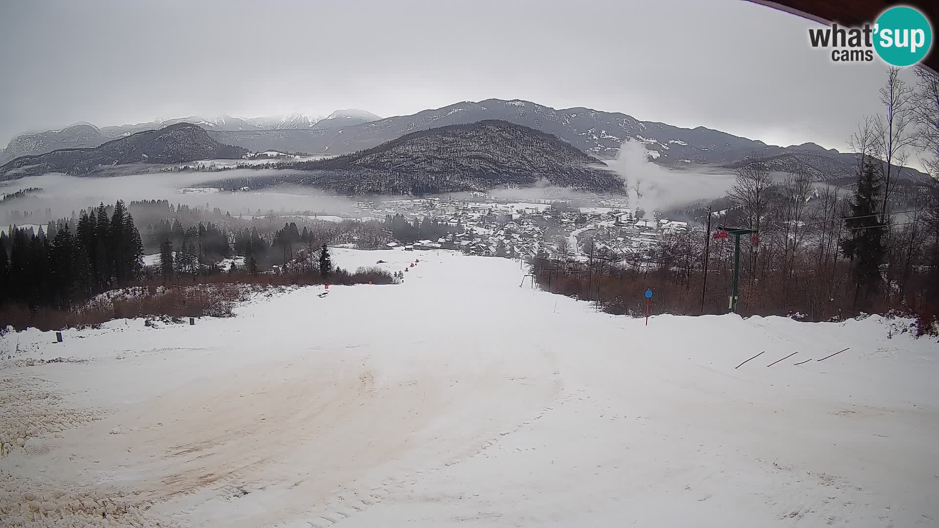 Livekamera Bohinjska Bistrica – Liveblick von der Skistation Kozji Hrbet