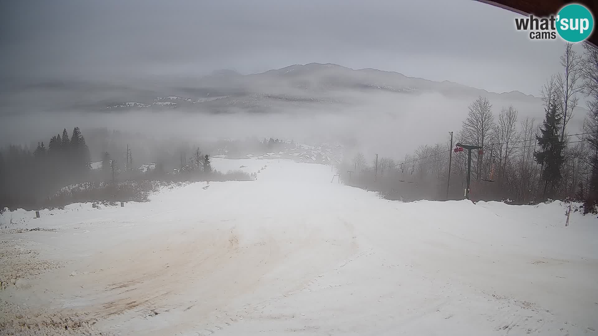 Cámara en vivo Bohinjska Bistrica – Vista en directo desde la estación de esquí Kozji Hrbet