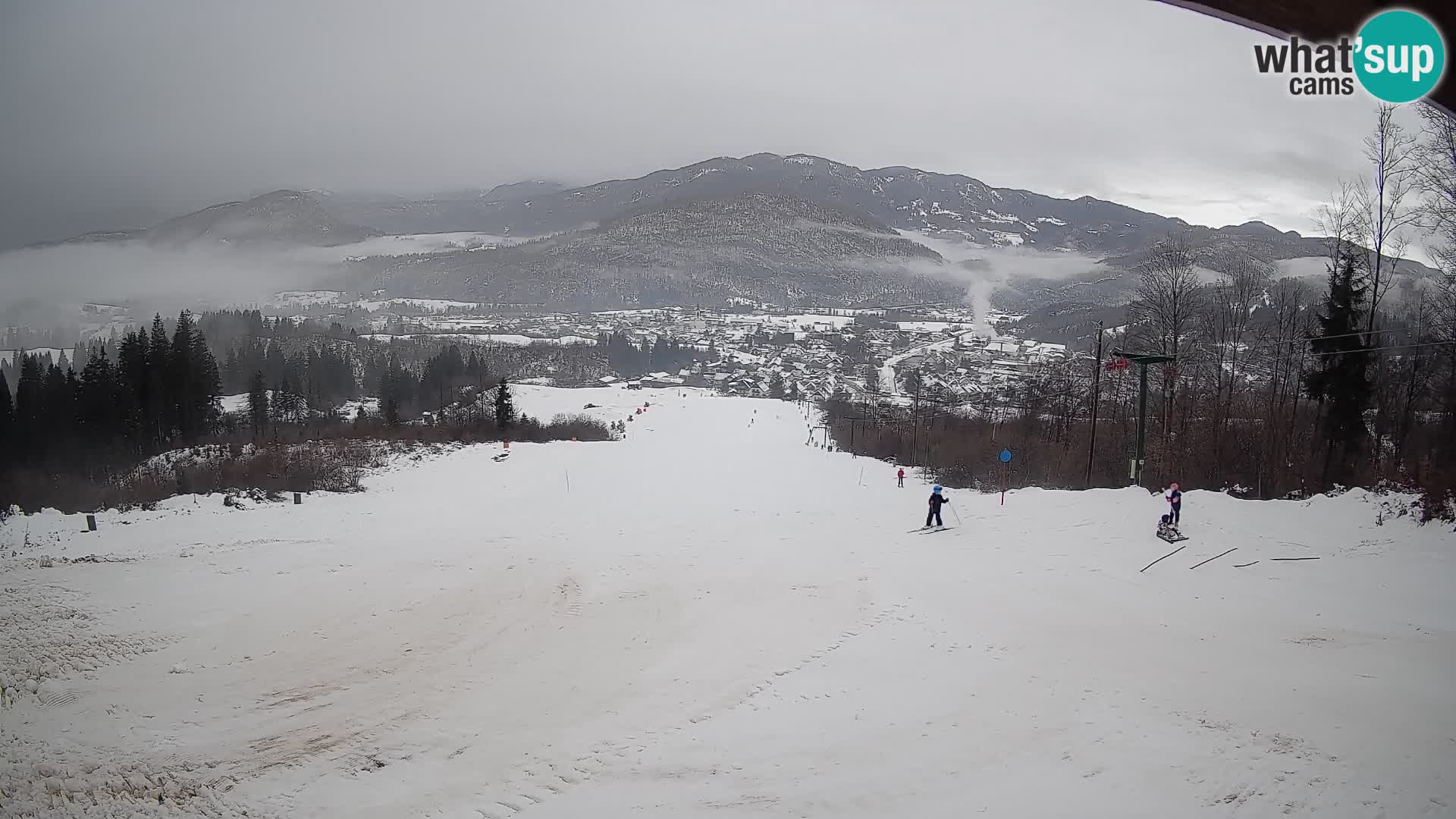 Webcam Bohinjska Bistrica – Vista live dalla stazione sciistica Kozji Hrbet