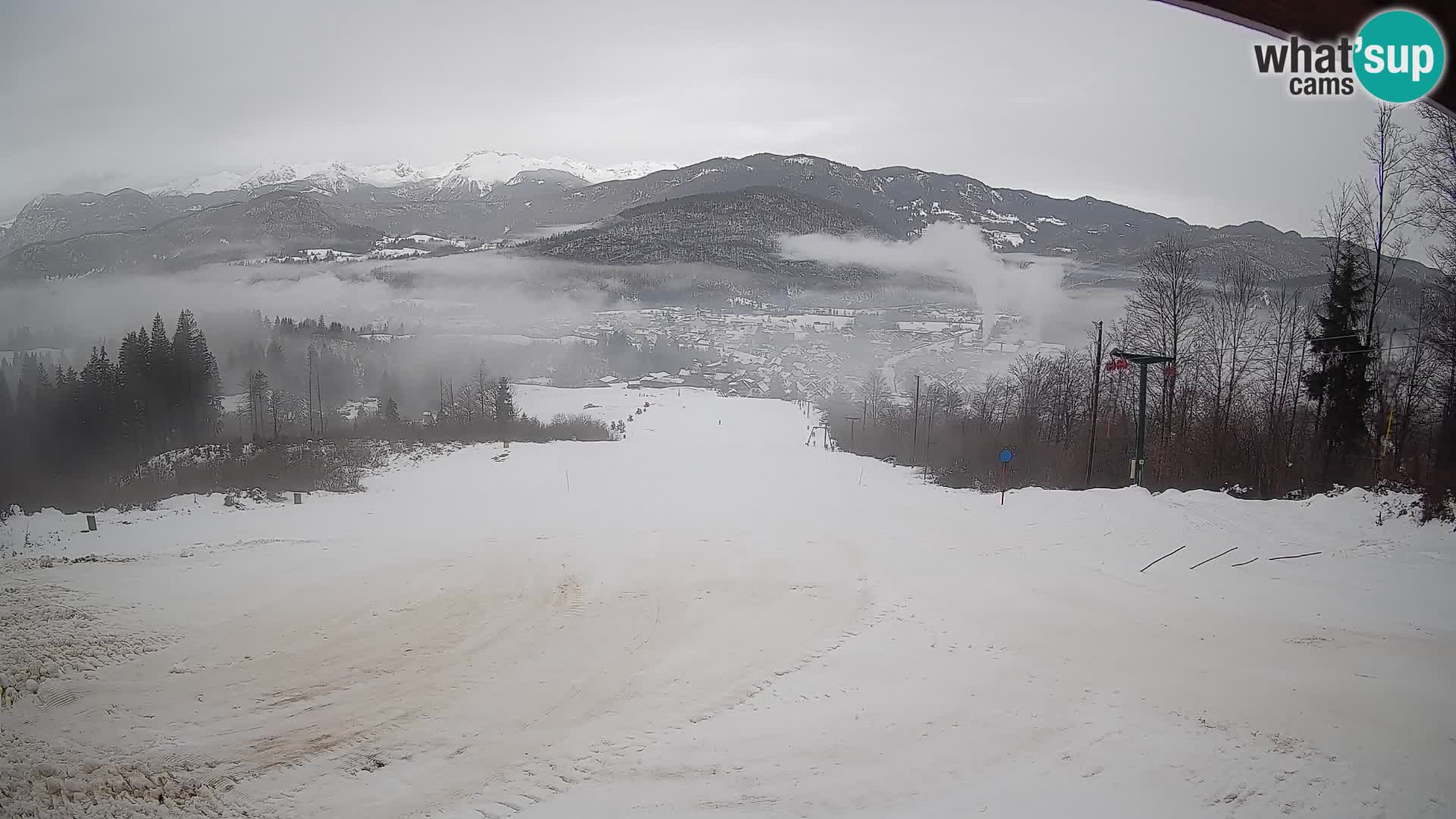 Webcam Bohinjska Bistrica – Live View from Kozji Hrbet Ski Station