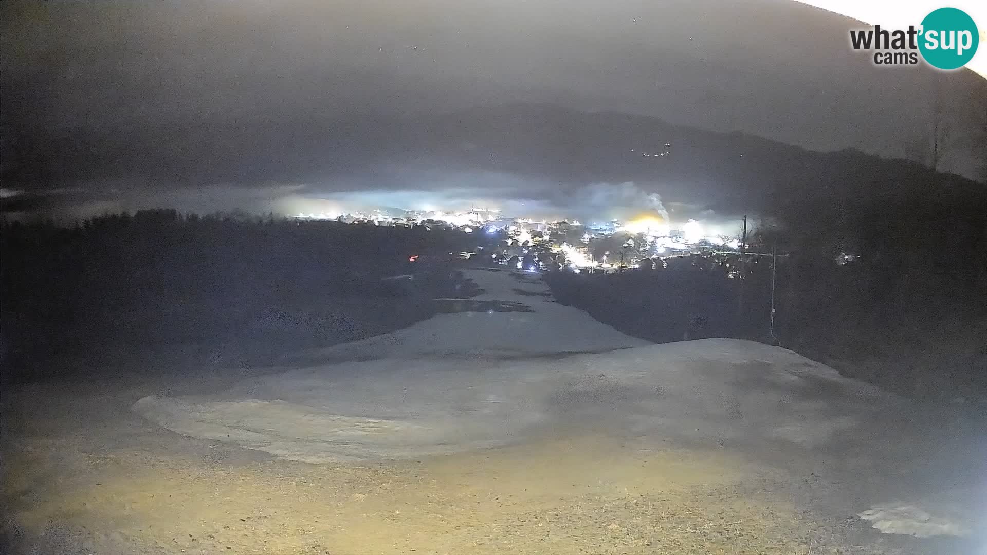 Spletna kamera Bohinjska Bistrica – Pogled v živo s smučišča Kozji Hrbet