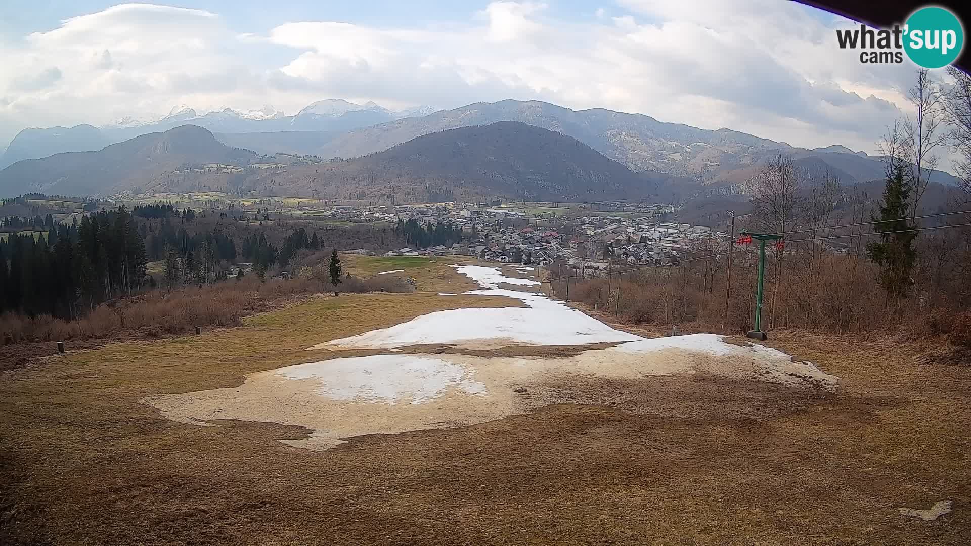 Webcam Bohinjska Bistrica – Vista live dalla stazione sciistica Kozji Hrbet