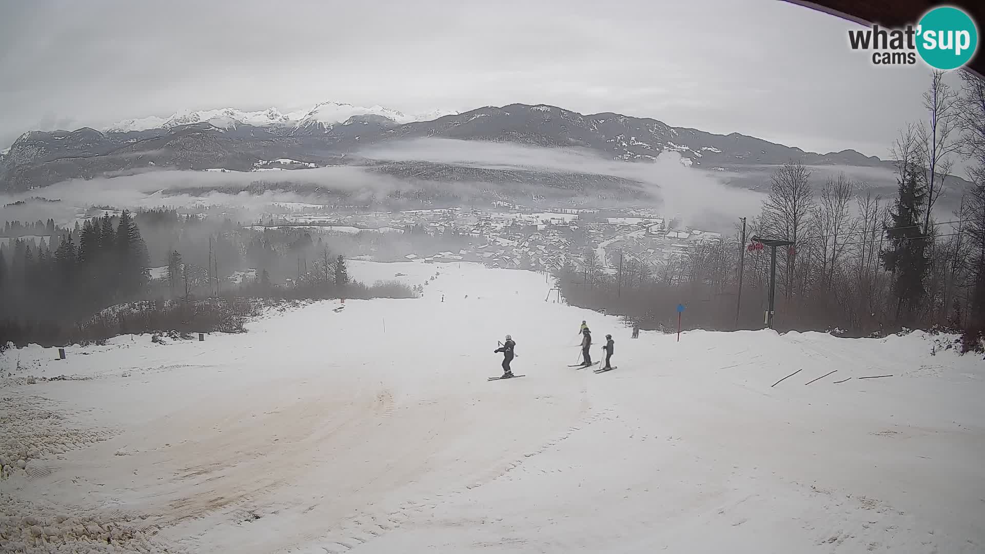Webcam Bohinjska Bistrica – Vue en direct depuis la station de ski Kozji Hrbet