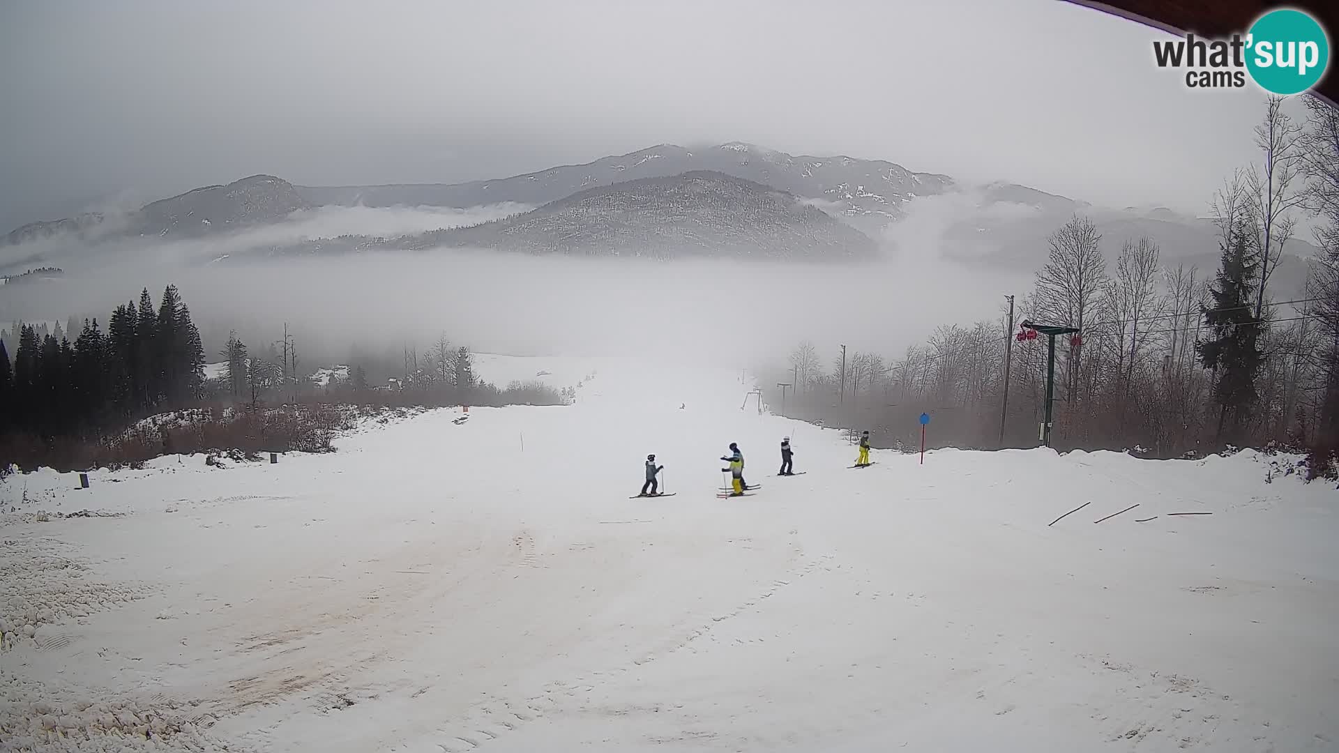 Webcam Bohinjska Bistrica – Vista live dalla stazione sciistica Kozji Hrbet
