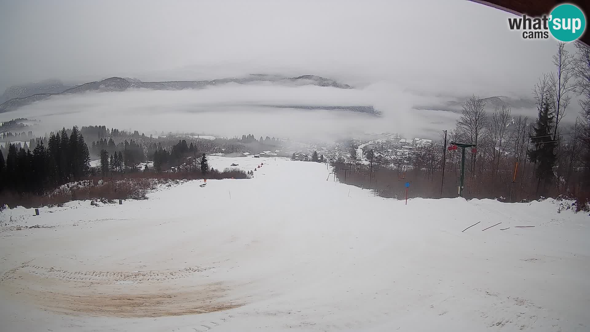 Webcam Bohinjska Bistrica – Live View from Kozji Hrbet Ski Station
