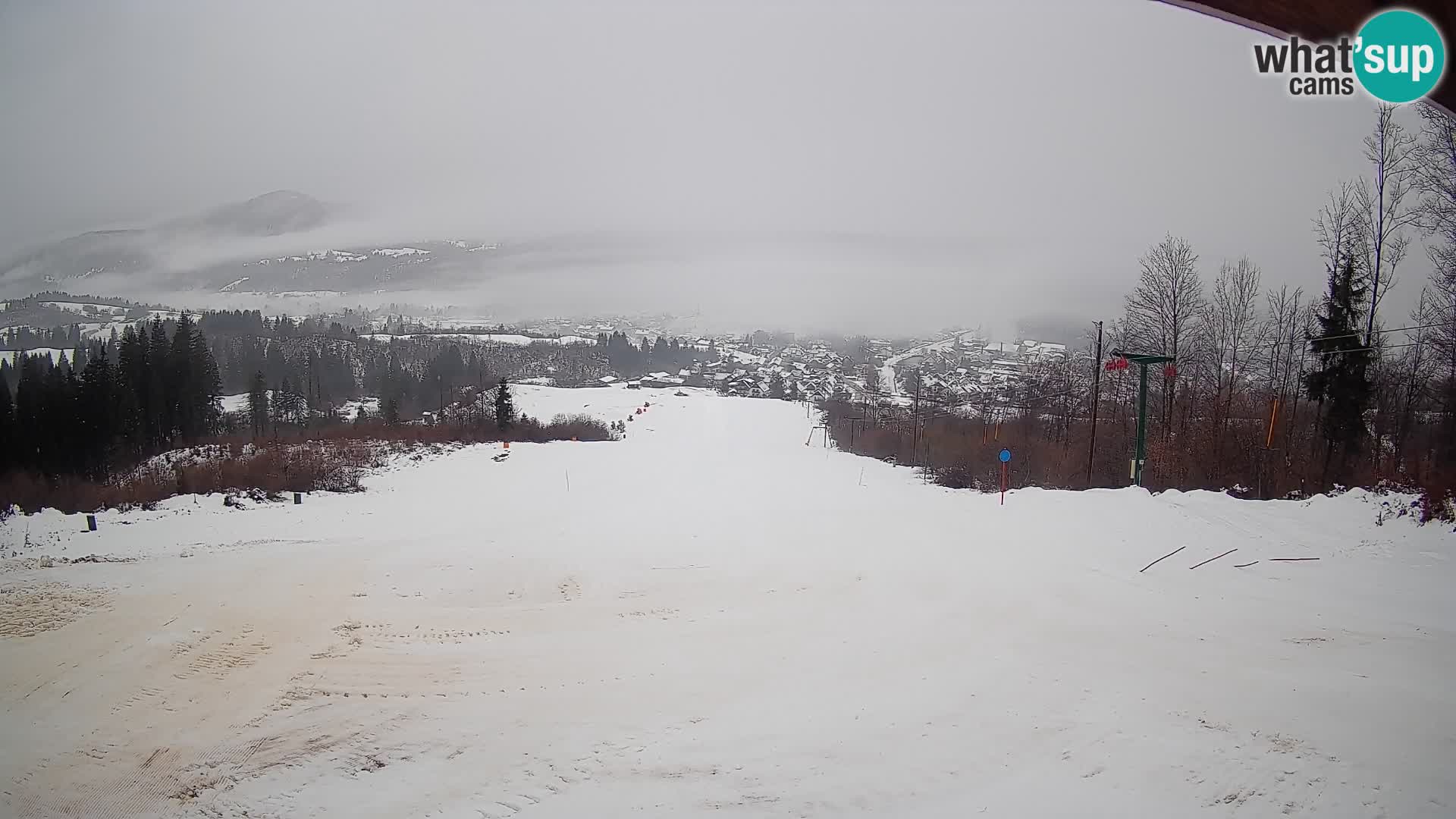 Webcam Bohinjska Bistrica – Live View from Kozji Hrbet Ski Station