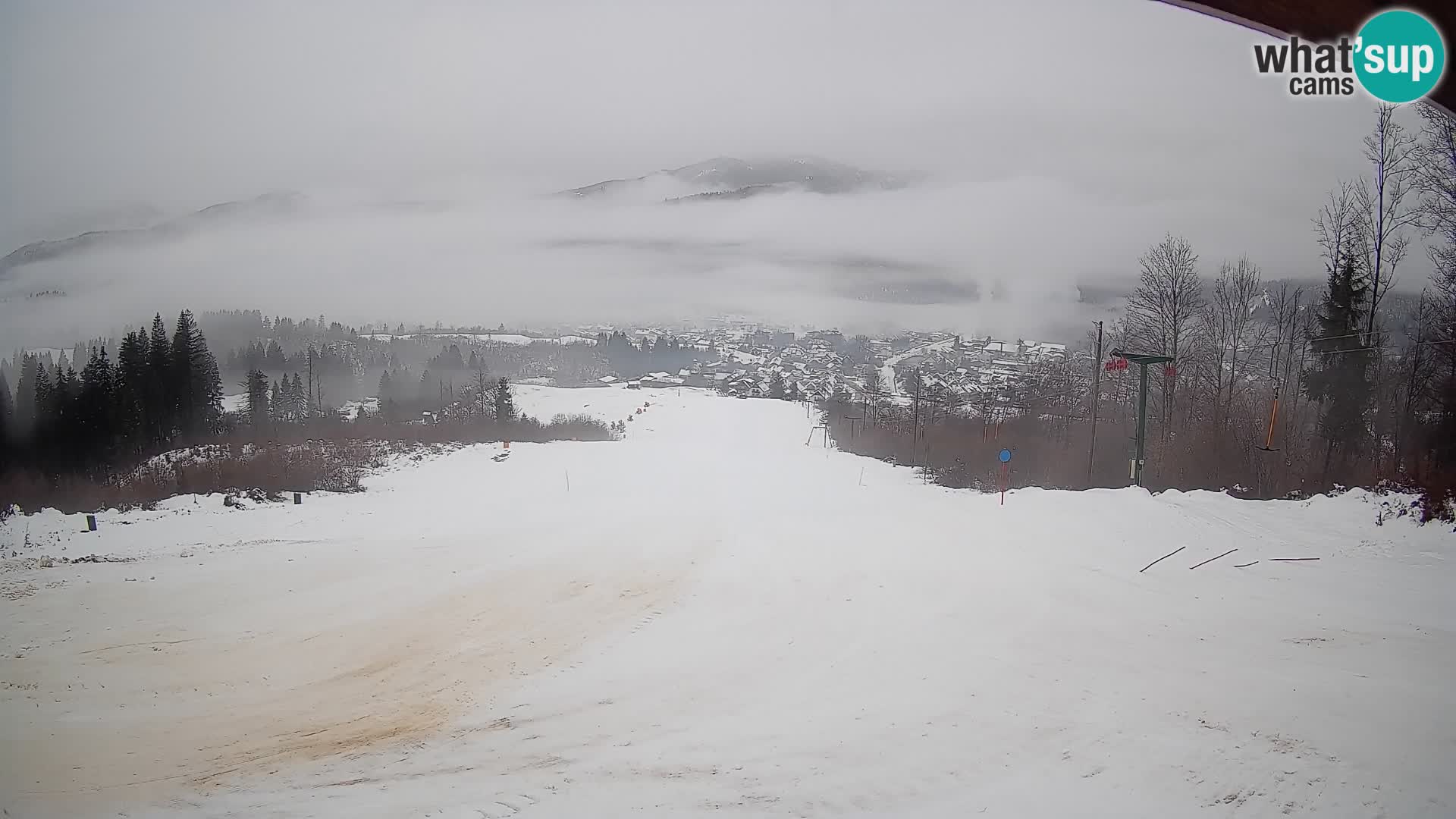 Cámara en vivo Bohinjska Bistrica – Vista en directo desde la estación de esquí Kozji Hrbet