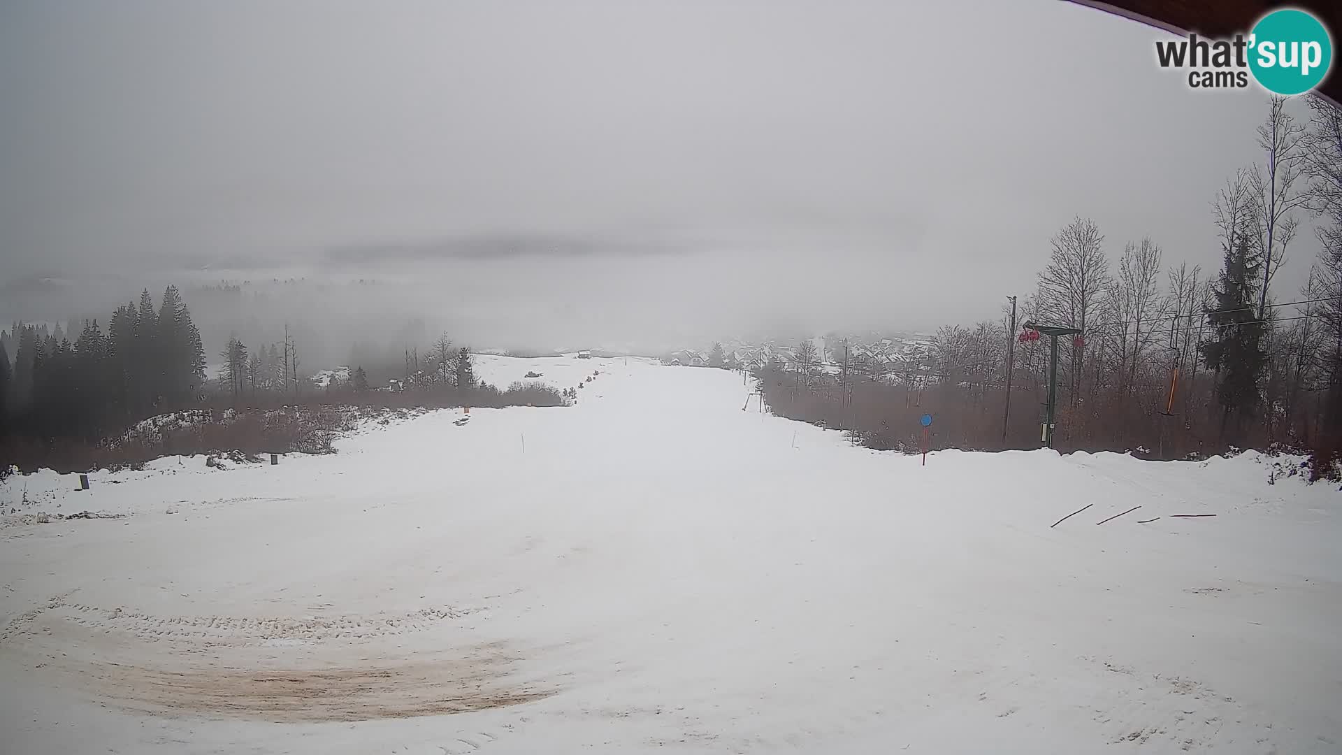 Webcam Bohinjska Bistrica – Live View from Kozji Hrbet Ski Station