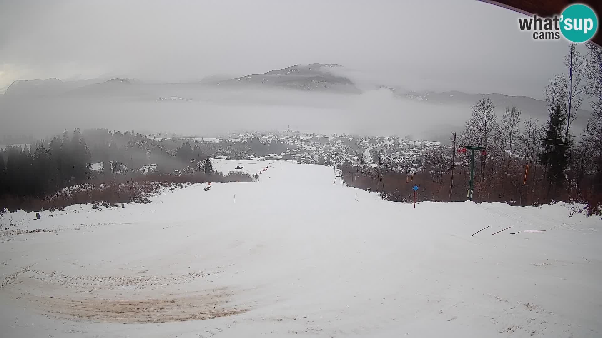 Webcam Bohinjska Bistrica – Live View from Kozji Hrbet Ski Station