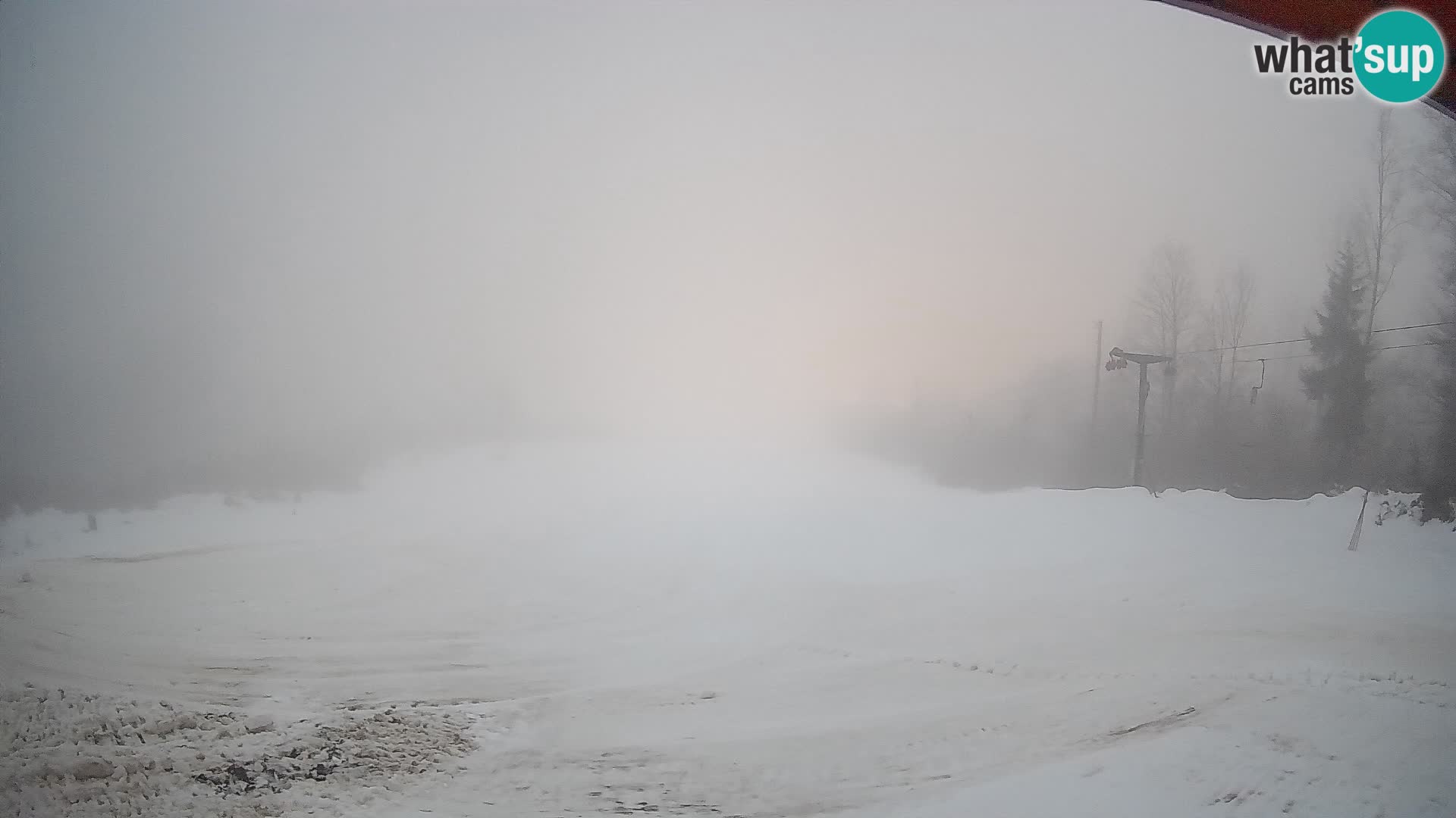Spletna kamera Bohinjska Bistrica – Pogled v živo s smučišča Kozji Hrbet