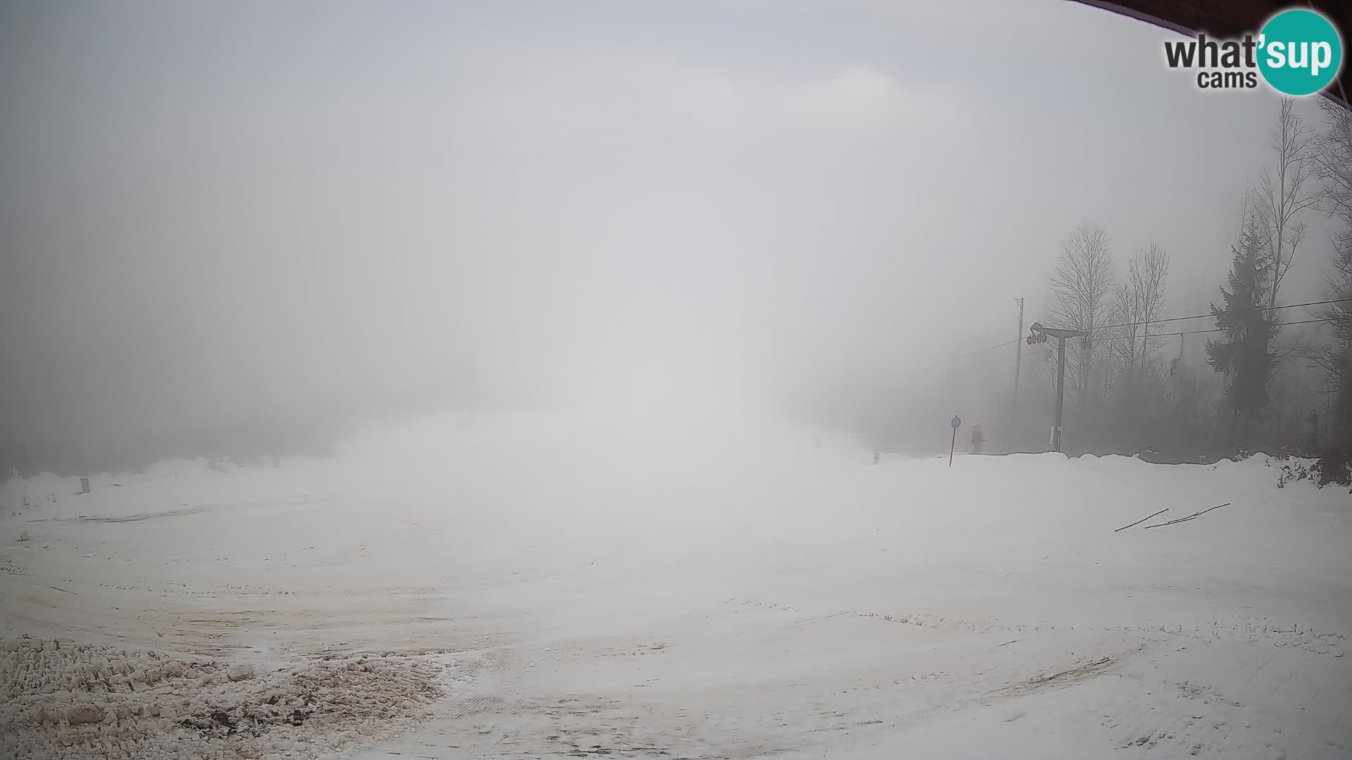 Spletna kamera Bohinjska Bistrica – Pogled v živo s smučišča Kozji Hrbet