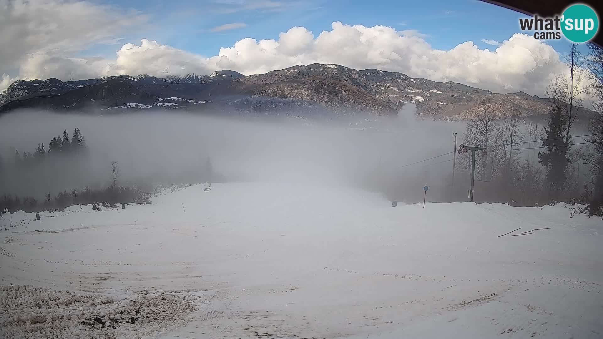 Livekamera Bohinjska Bistrica – Liveblick von der Skistation Kozji Hrbet