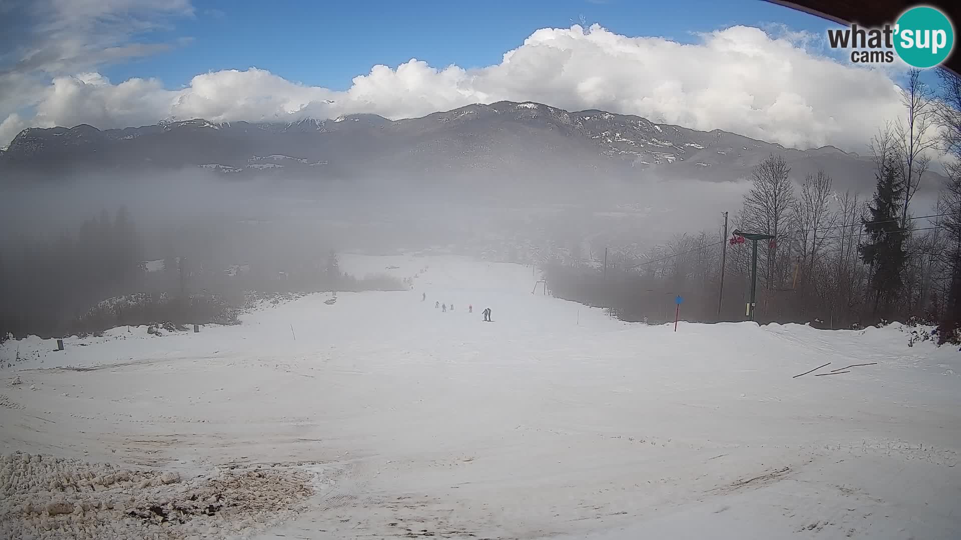 Webcam Bohinjska Bistrica – Live View from Kozji Hrbet Ski Station