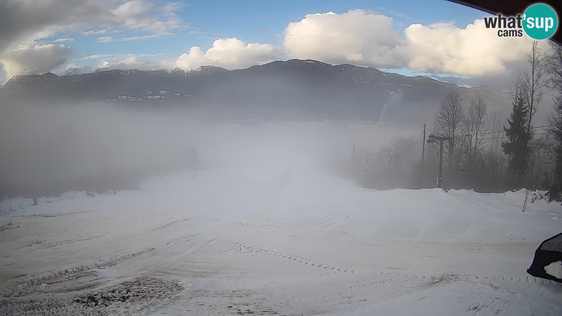 Webcam Bohinjska Bistrica – Live View from Kozji Hrbet Ski Station